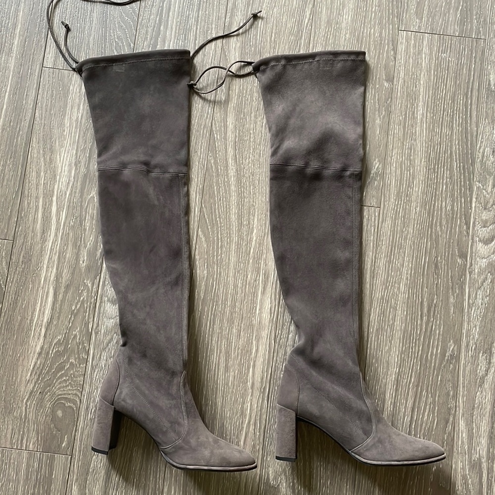 *SOLD* Stuart Weitzman over the knee grey boots